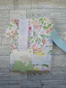 Mommy & Me Matching Family Pajama Sleep Set White Floral Kids US Size 5 - Picture 1 of 2