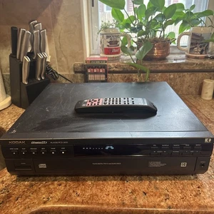 Vintage Kodak PCD-5850 5-disc CD Changer Digital PhotoCD Player with Remote RARE - Picture 1 of 13