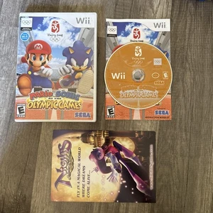 Mario & Sonic ai Giochi Olimpici (Nintendo Wii, 2007) COMPLETO disco/custodia/manua - Foto 1 di 10