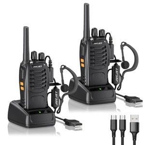Walkie Talkies 88E PMR446 Radio bidirezionale senza licenza PMR 446MHz Frequenza - Foto 1 di 12