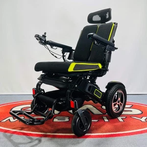 Glebe The Ultra Comfort Elite YE200R Portable Folding Powerchair - Picture 1 of 18