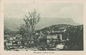 Cartolina Trento Rovereto veduta parziale vg 1920 - Foto 1 di 2