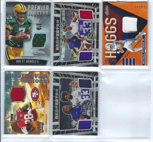 5 NFL Jersey cards Cook Freeman Zeke Pittman +. Make an offer - Picture 1 of 2