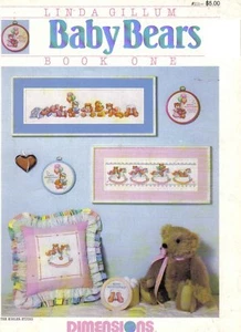 DIMENSIONS BABY BEARS BOOK ONE CROSS STITCH LINDA GILLUM SPC484 - Bild 1 von 1