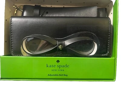 Bolso Cinturón Ajustable Kate Spade New York Para Mujer en Negro SM $99 Cuero Genuino  Foto 1 de 4