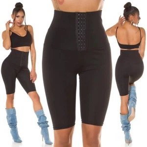 Shaping High Waist Biker Shorts mit Corsagen-Effekt - Bild 1 von 8