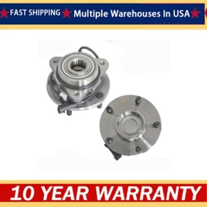Pair (2) Wheel Hub Bearings Front RWD For Chevy Blazer GMC Jimmy 1998-2004 5Lug - Foto 1 di 9