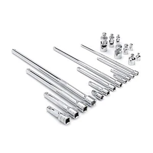 	GEARWRENCH 20 Piece 1/4" 3/8" 1/2" Drive Extension Universal Joint and	 - Picture 1 of 6