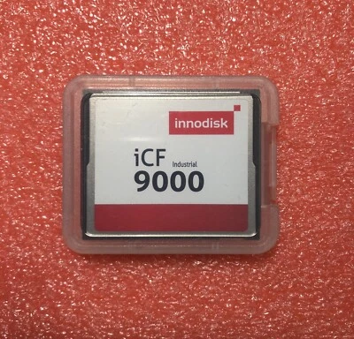 INNODISK iCF 9000 Industrial Compact Flash card 8GB TWO Flash Cards (2). - Image 1 of 4
