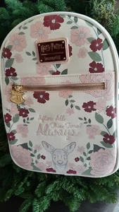 Mini Mochila Floral Loungefly Harry Potter Always Snape Nueva con Etiquetas - ¡Rara Gran Regalo! - Imagen 1 de 9