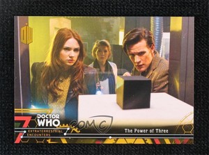 2016 Doctor Who Extraterrestrial Encounters Gold 1/1 The Power of Three #88 1j8
