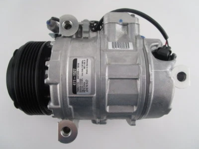 AC Compressor OEM Denso 7SBU17C fits BMW 128i 3.0L - 2008-2013 - OE# 471-1527 QR - Image 1 of 4