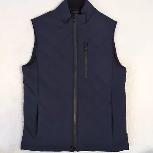 NEW Banana Republic Mens S Golf Puff Vest Motion Tech 4 Way Stretch Water Repell - Picture 1 of 8