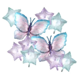 40 Inch Butterfly Foil Balloons 2PCS Giant Pink Butterfly Balloons 10Pcs 18 I... - Picture 1 of 4