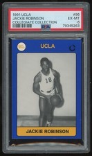 1991 UCLA Collegiate Collection Jackie Robinson #96 PSA 6 - HOF
