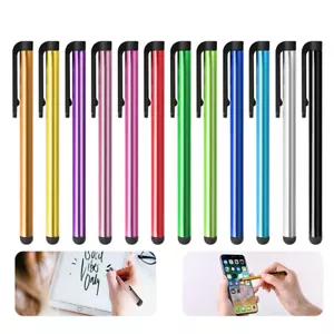 10x Capacitive Touch Screen Stylus Pen For iPad Air Mini iPhone Samsung Tablets - Picture 1 of 13
