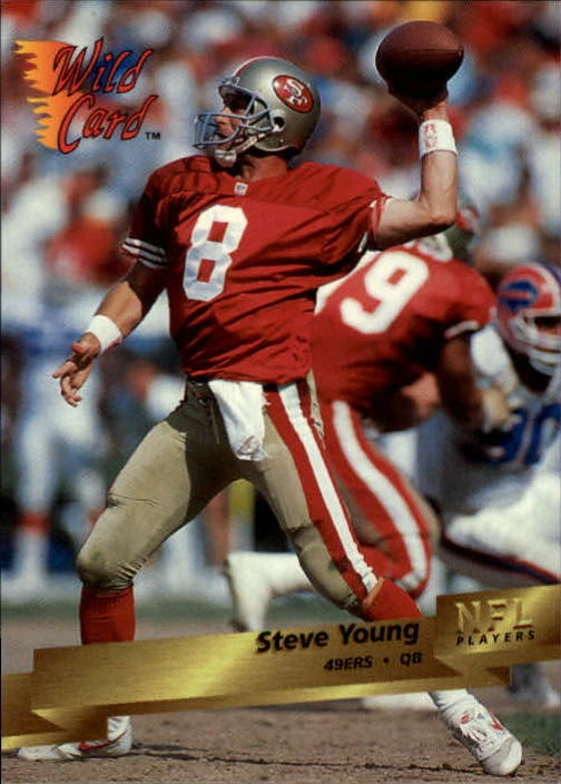 1993 Wild Card Football "Main Set" Base Cards - Image 1 of 1