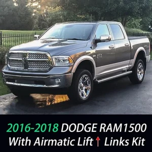 For 2016-2018 Dodge Ram 1500 Adjustable Air Ride Lift Links Raise Kit levelling - Picture 1 of 7