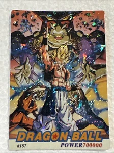 DRAGON BALL Z - Japanese Trading Card #187 - GOGETA Janemba - PRISM Rare - Picture 1 of 3