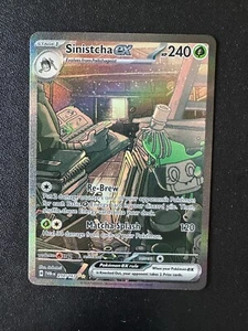 POKEMON TCG - TWILIGHT MASQUERADE - SINISTCHA EX 210/167 - Picture 1 of 2