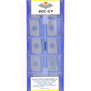 10 insertos de carburo recubiertos de fresado CNC grado YBG302 ZCC-CT APKT 160408-APF - - Imagen 1 de 8
