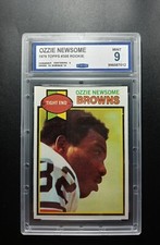 1979 Topps #308 Ozzie Newsome CCG 9 Browns Rookie Card Sharp Subs 8,10,9,10