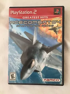 Ace Combat 04: Shattered Skies Greatest Hits with manual (PlayStation 2, 2001) - Picture 1 of 3
