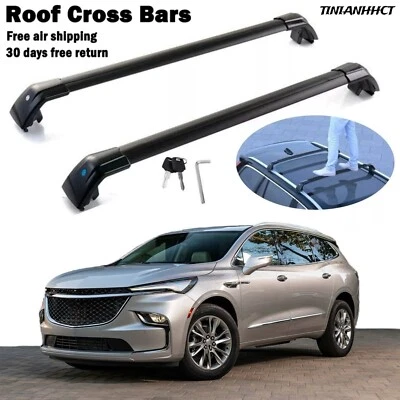 Barras transversales aptas para Buick Enclave 2018-2024 barra de carga portaequipajes barras transversales Foto 1 de 4