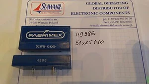 FABRIMEX DCW48-121209 DC-DC converter - Picture 1 of 3
