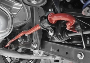 Red Perrin 19mm Stiff Adjustable Rear Sway Bar For 2008-2021 WRX / STi - Picture 1 of 7