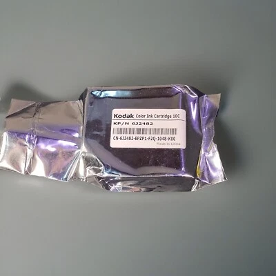 Kodak Color Ink Cartridge 10C KP/N 6J2482 Sealed Foil Pack Single SEALED - Image 1 of 4