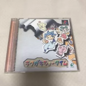 PS1 Rakugaki Showtime ENIX Sony PlayStation video game Japan Import tested - Picture 1 of 3