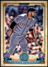 Antonio Senzatela 2019 Topps Gypsy Queen 5x7 #275 /49 Rockies