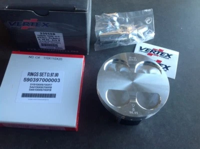 NUEVO Kit de pistón Vertex 2014-17 Yamaha YZ450F 2016-18 WR450F 96,95 mm 23958B Foto 1 de 3