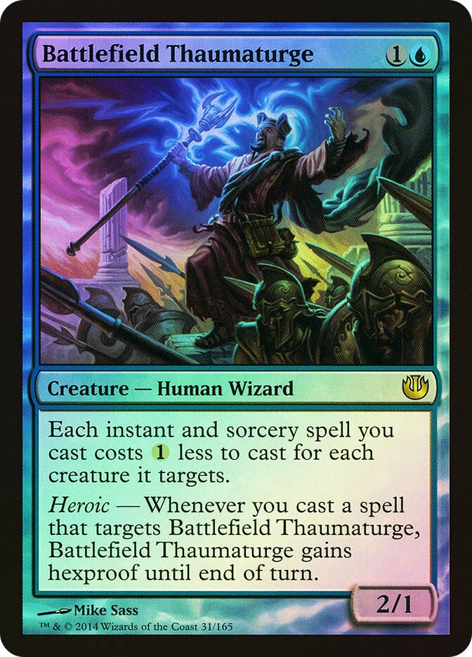MTG FOIL Battlefield Thaumaturge  - Journey into Nyx #31 - Image 1 of 1