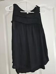 Damen ärmellos Ann Taylor Loft halbtransparent Größe Medium - Bild 1 von 5