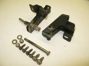 1999 Polaris Sportsman 500 4x4 Pair of Bent Front Rack Mounting Brackets see pic - Picture 1 of 5