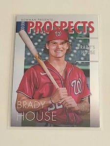 2023 Bowman Modern Prospects Brady House MP-1 Washington Nationals - Picture 1 of 1