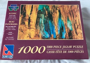 1000 Piece Sure Lox Scenic Caverns Jigsaw Puzzle NEW Sealed - Picture 1 of 8