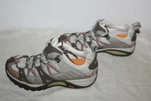 Merrell Continuum Women's Gray /Brown Hiking Walking Trail Shoes Vibram Size 7.5 - Picture 1 of 9