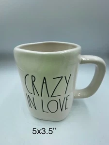Tazza da caffè Rae Dunn By Magenta Crazy In Love design cuore San Valentino - Foto 1 di 6