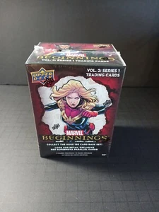 MARVEL BEGINNINGS Volume 2 Upper Deck Series 1 Blaster Box NEW Factory Sealed - Picture 1 of 6