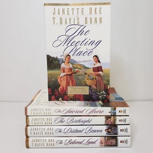 Song Of Acadia 1-5 Complete HC/PB Books By Janette Oke T. Davis Bunn Christian - Picture 1 of 12