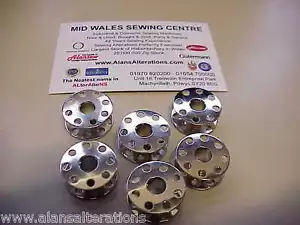 20 SEWING MACHINE HOLED BOBBINS FOR SINGER 20u & Brother B755 - Picture 1 of 1