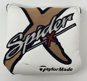 Cubierta de cabeza Taylormade Spider X Mazo Putter - Cubierta para palos de golf - Blanca - Imagen 1 de 9