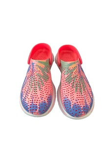 Zoccoli Skechers Go Walk 5 Foamies Psychade donna US 10 rosa blu cinturino alla caviglia - Foto 1 di 8