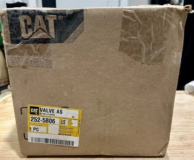 NEW OEM CAT 252-5806 2525806 Fast Fill Fuel Adapter Shutoff Valve - Fit In Desc. - Image 1 of 4