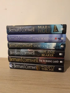 6 X The Last Kingdom Saxon Stories Bernard Cornwell Hardback Book Bundle - Bild 1 von 6