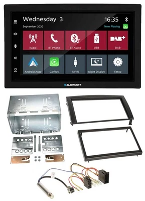 Blaupunkt DAB Bluetooth USB MP3 2DIN Autoradio für Skoda Fabia 2004-2007 6Y Face - Bild 1 von 4