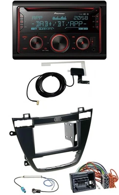 Pioneer 2DIN MP3 DAB USB CD Bluetooth Autoradio für Opel Insignia 08-13 schwarz - Bild 1 von 4